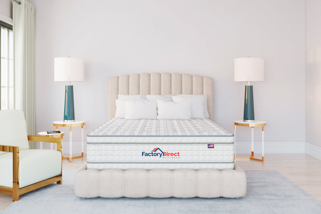 9200 Luxury Plush Pillow Top Mattress by Factory Direct Mattress