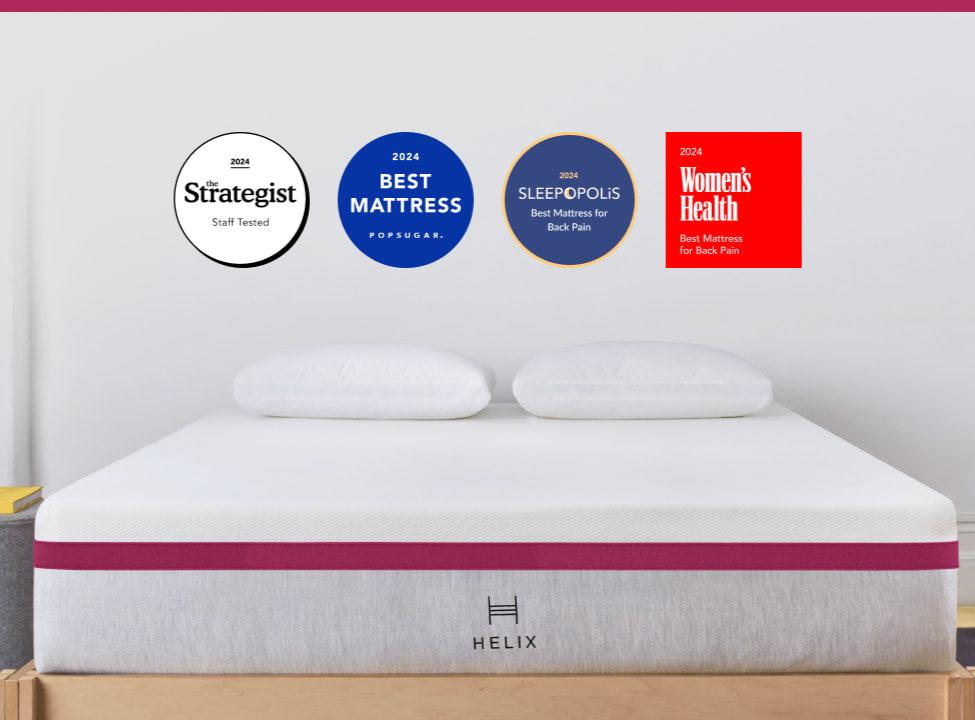 Room Shot Helix Dusk Mattress