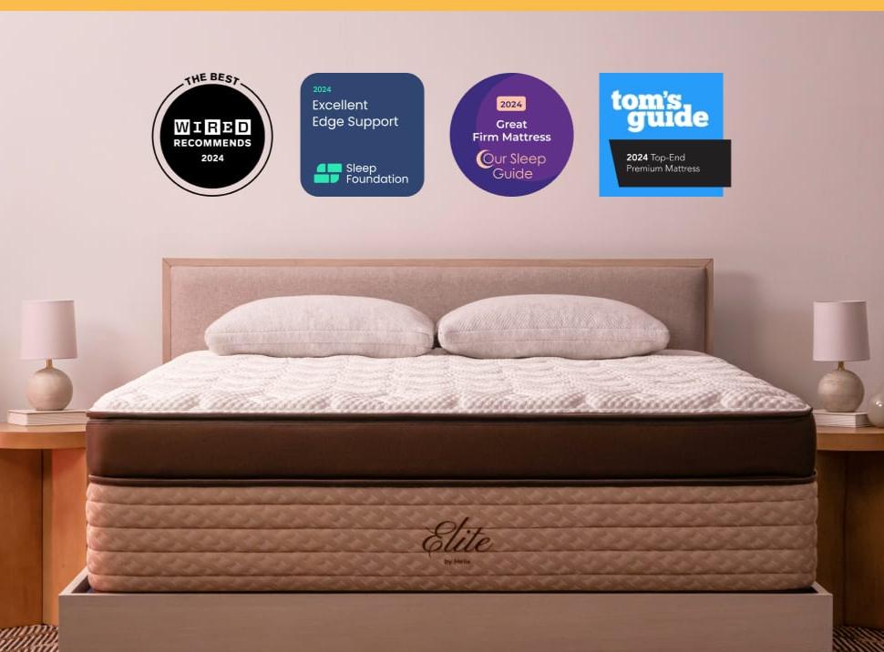 Room Shot Helix Dawn Elite Mattress 