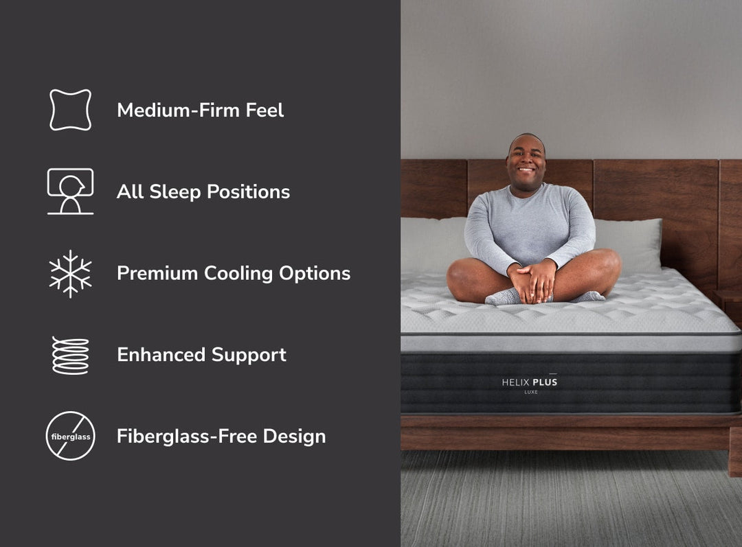 Room View Features Helix Plus Luxe Mattress by Helix