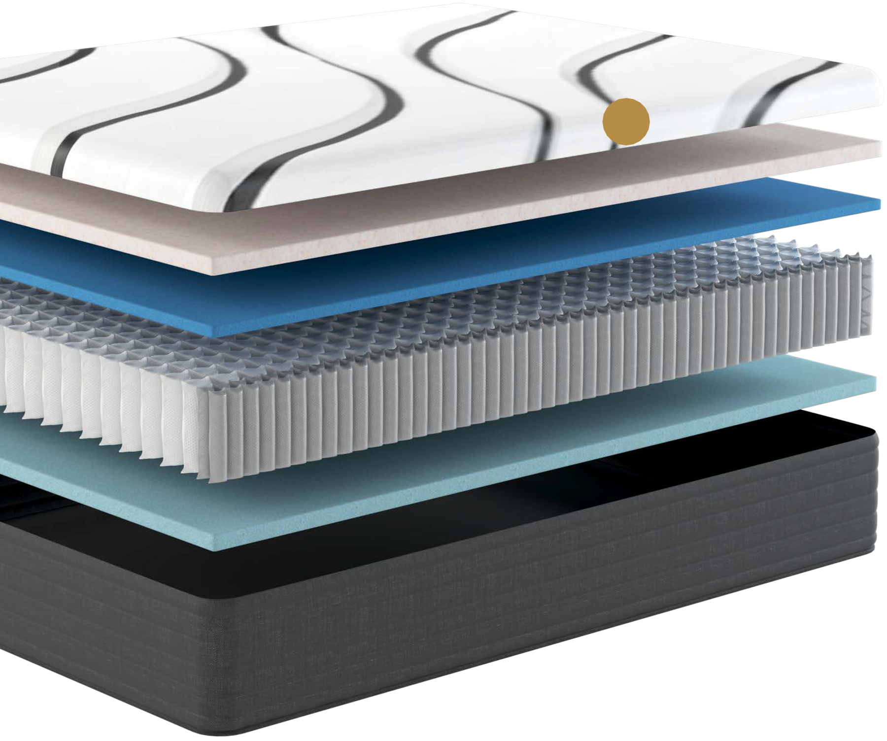 Journey 11" Cooling Hybrid Mattress by Factory Direct Mattress