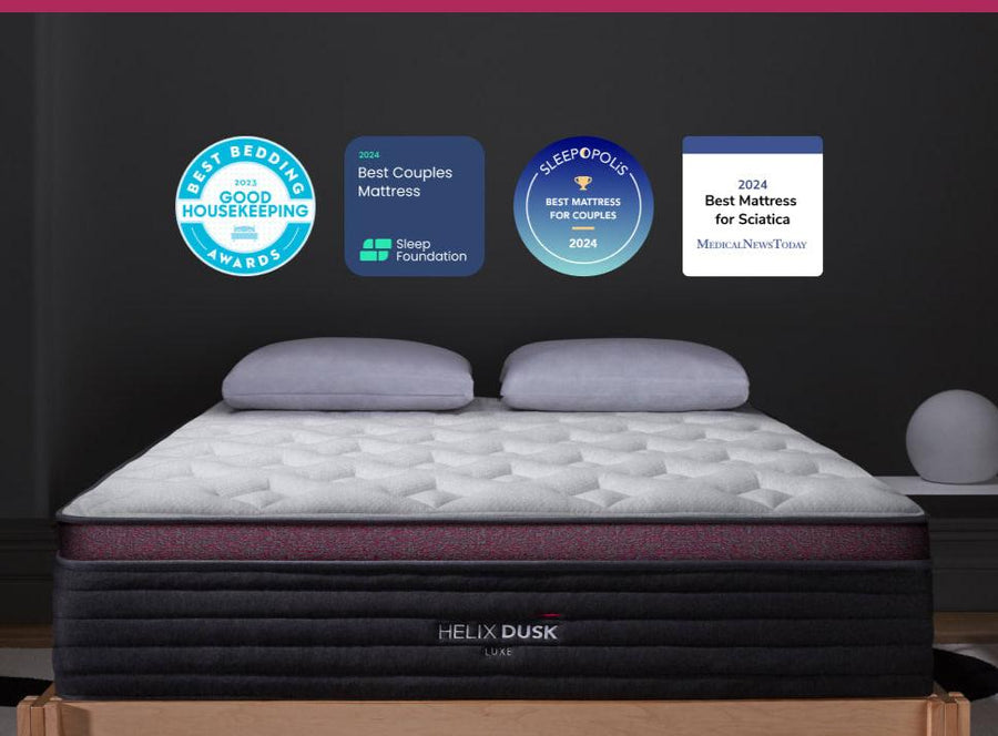 Room Shot Helix Dusk Luxe Mattress