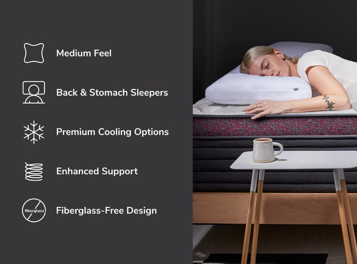 Features Helix Dusk Luxe Mattress