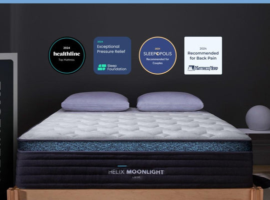 Room Shot Helix Moonlight Luxe Mattress